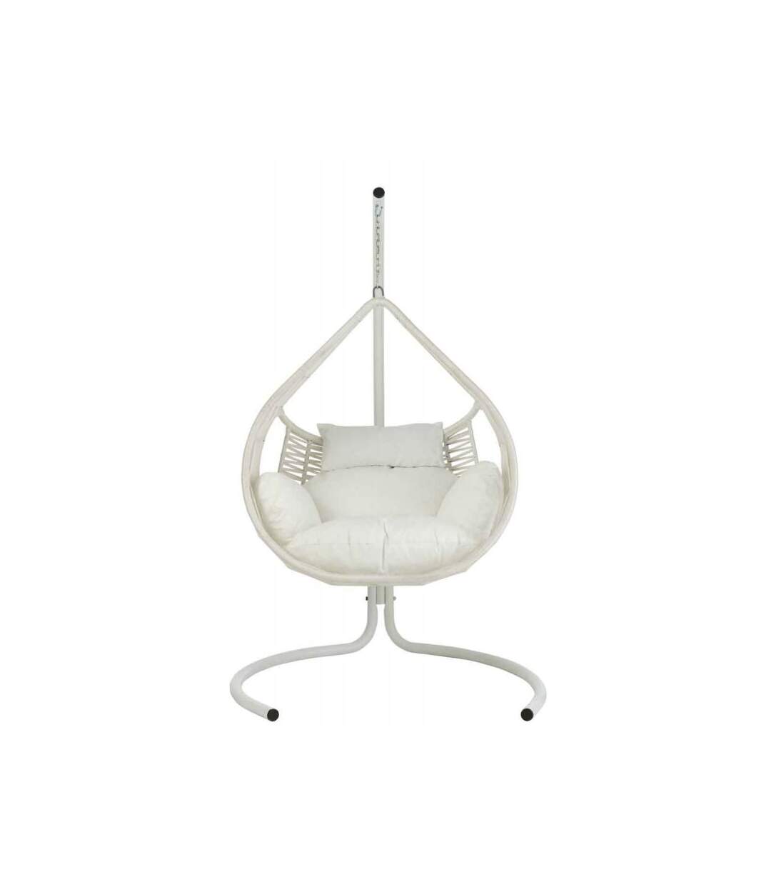 Paris Prix - Fauteuil Suspendu Design ares 196cm Blanc