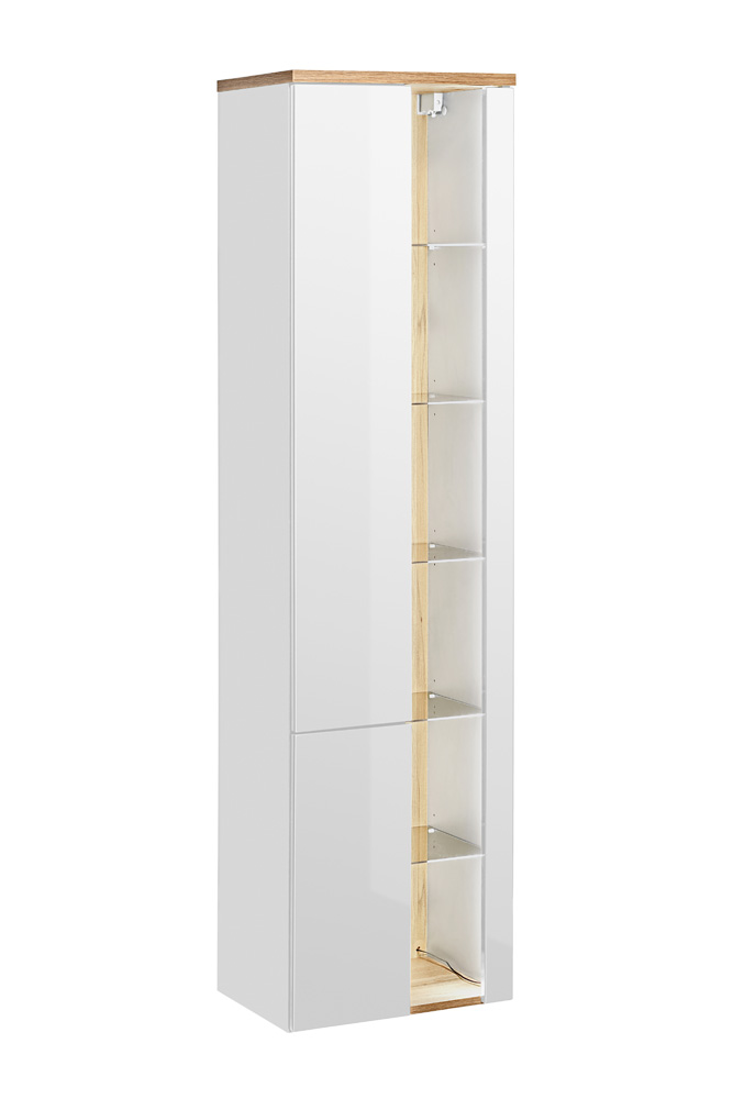 Comad Bahama White 800 FSC kolomkast 170cm wit