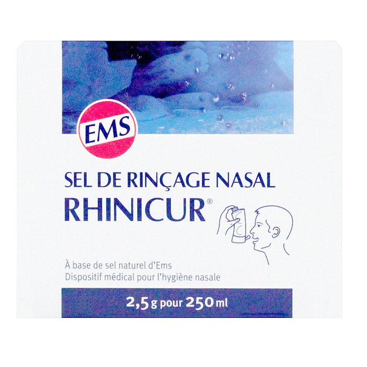 Rhinicur sel de rinçage nasal 20 sachets
