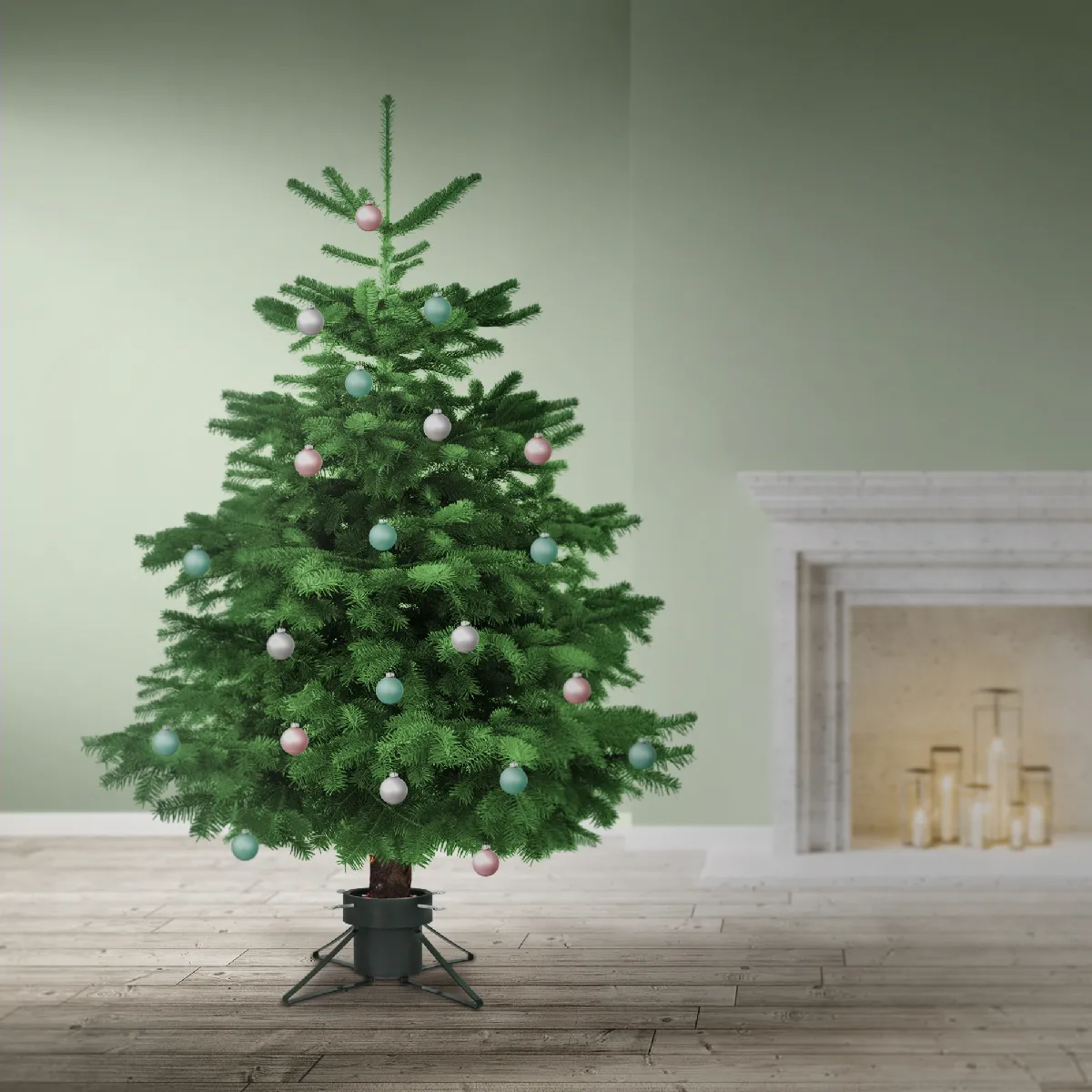 ECD Germany Support Sapin de Noël 2L Vert