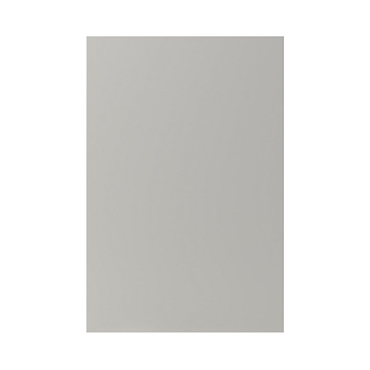 Porte de meuble de cuisine Stevia gris mat l. 60 cm x H. 90 cm GoodHome