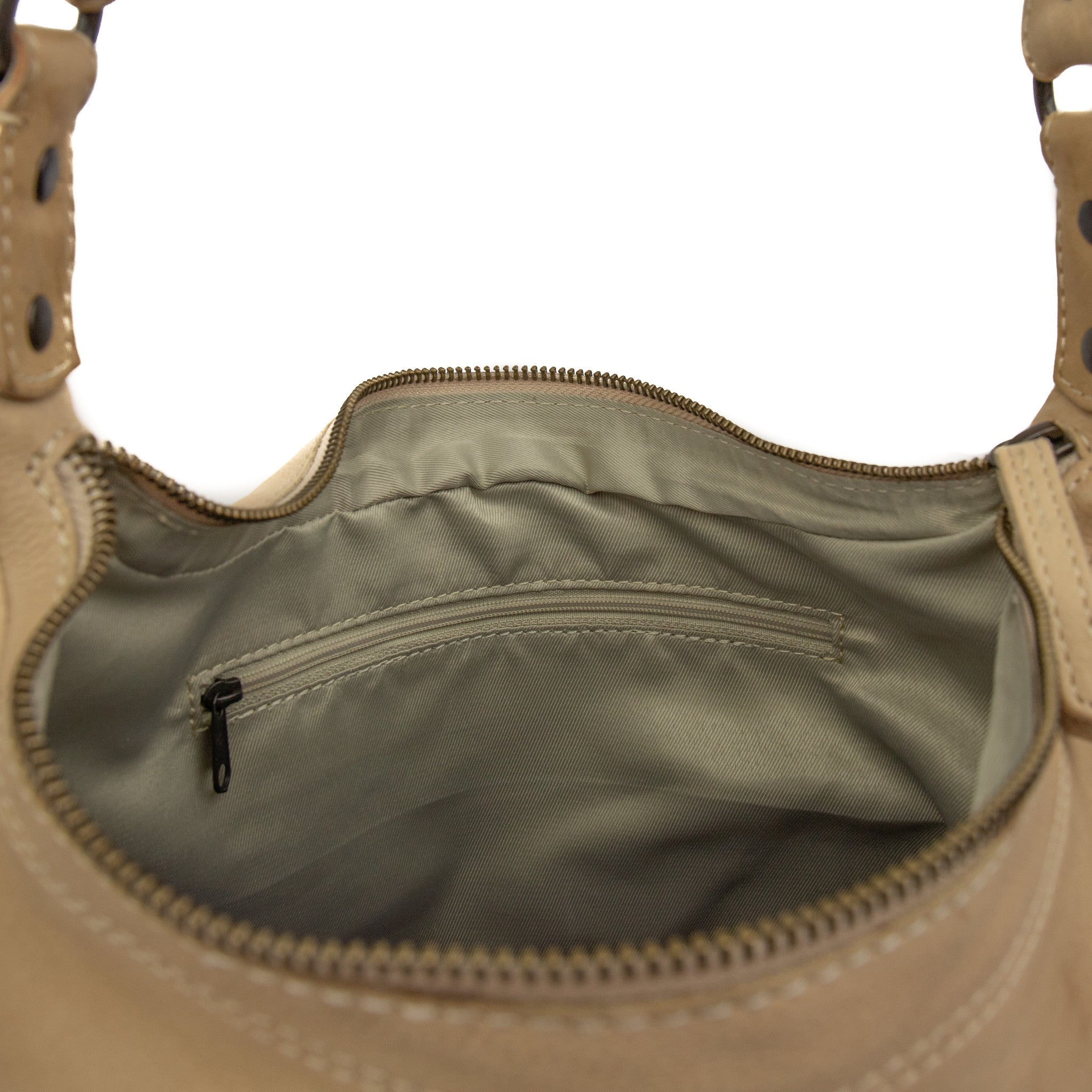 Schoudertas 'Anna' beige Beige