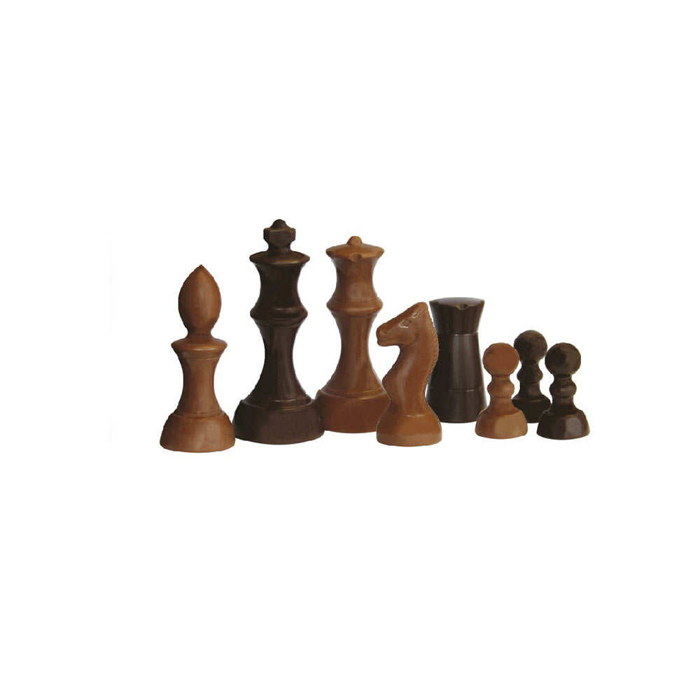 Jeu d'échecs en chocolat