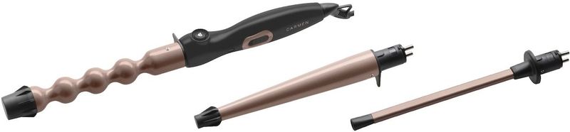 Carmen - CT6525 - Krultang - Zwart/Roségoud - Keramische Coating