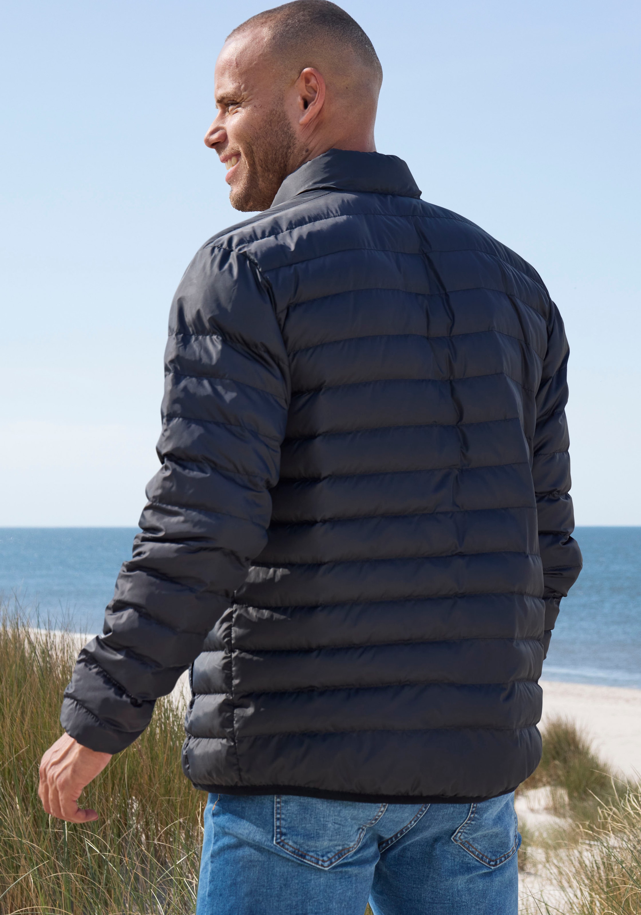 H.I.S Steppjacke ohne Kapuze leicht und gut zu verstauen