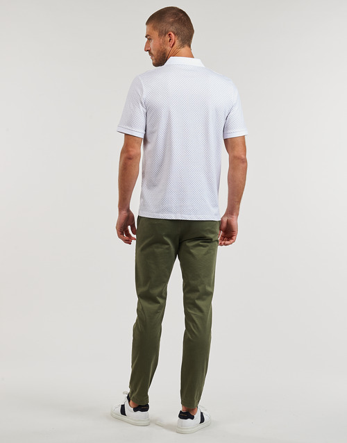 Jack & Jones - JJLUIS AOP POLO SS - Blanc