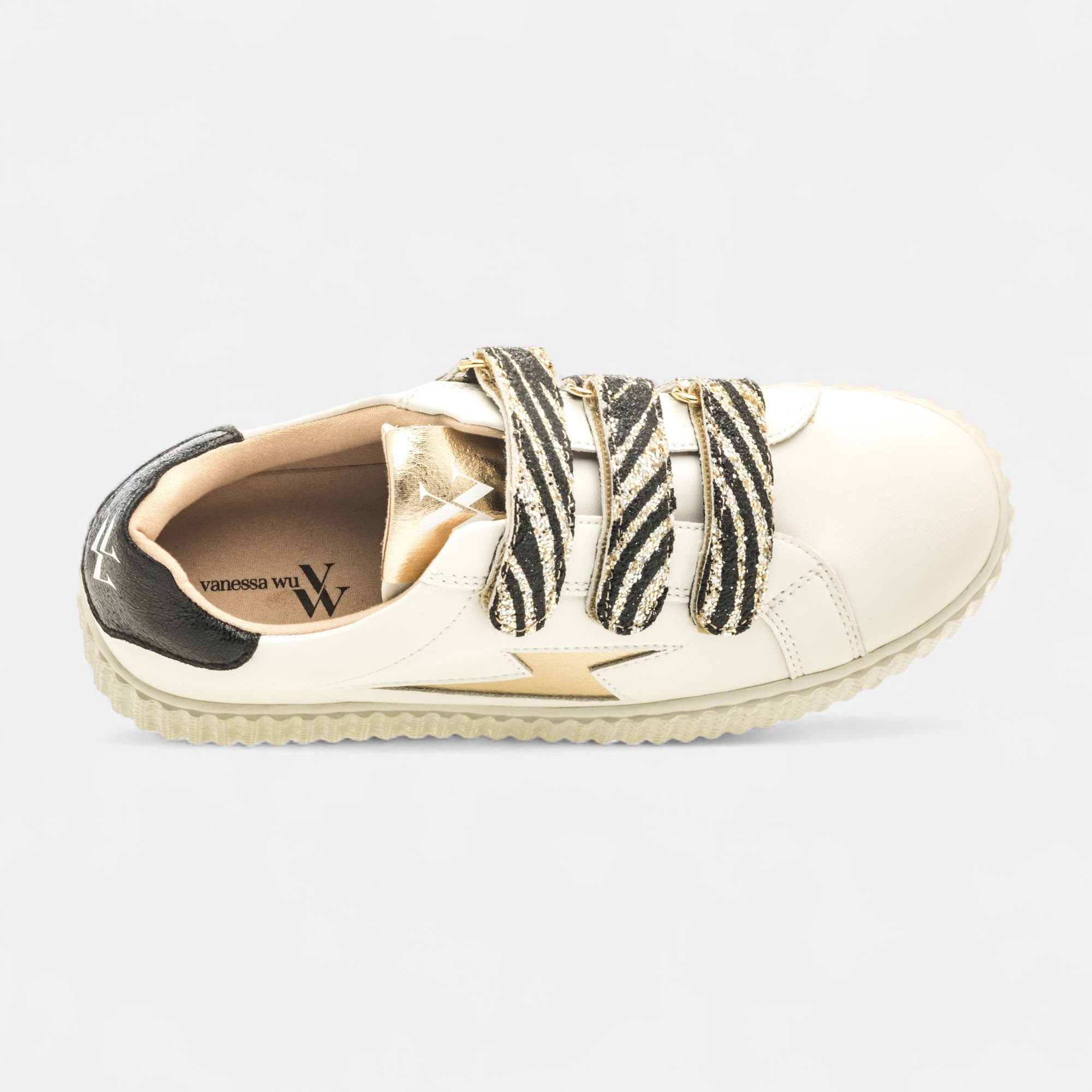 Baskets basses Femme or