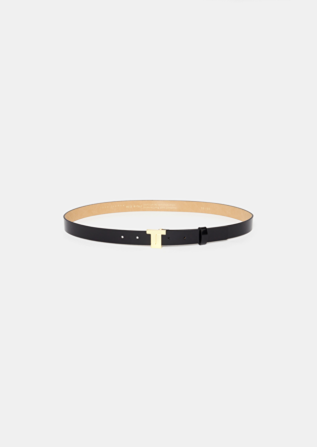 Ceinture 8 Bis mininoire en cuir
