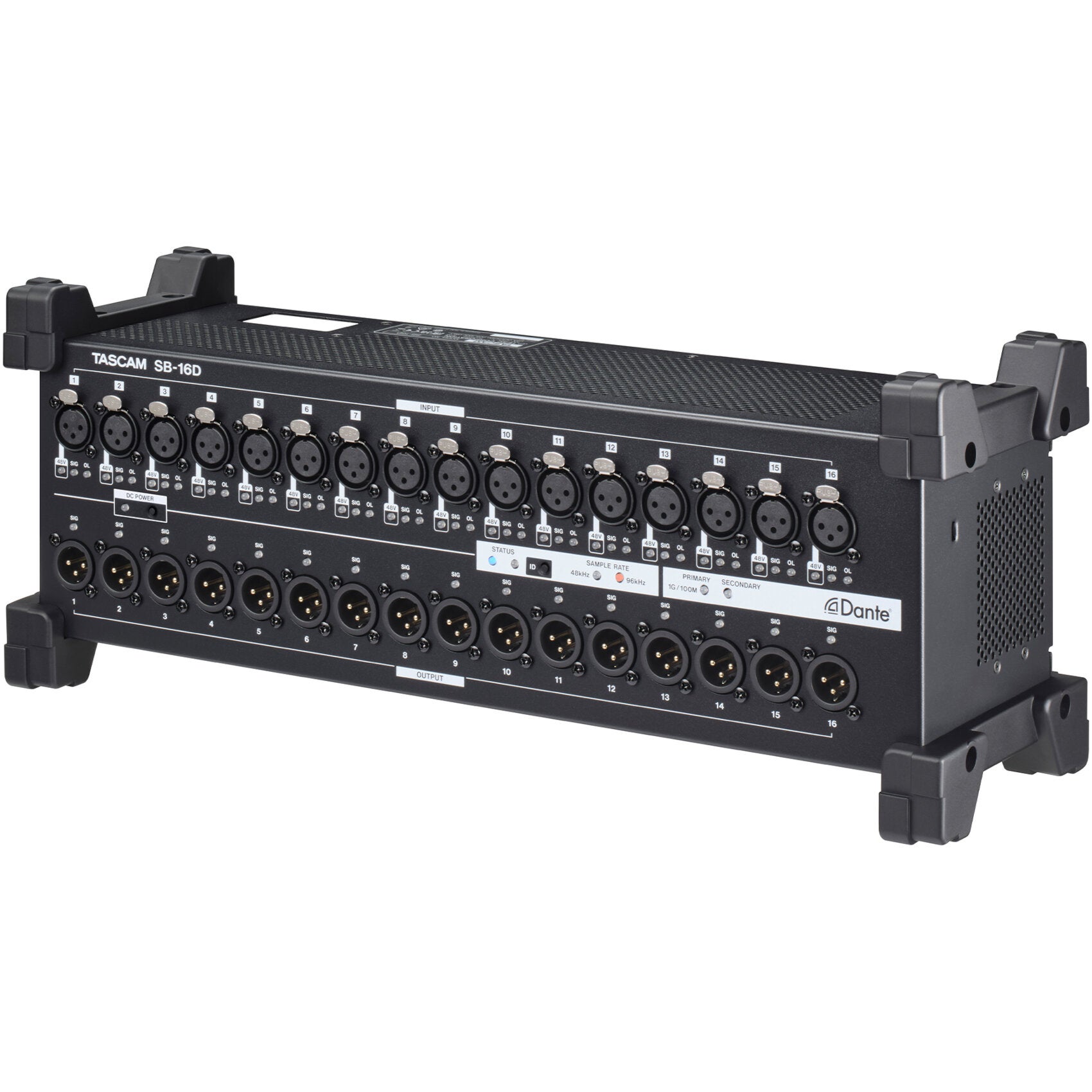 Tascam SB-16D Dante Stage Box (16 in/16 out)