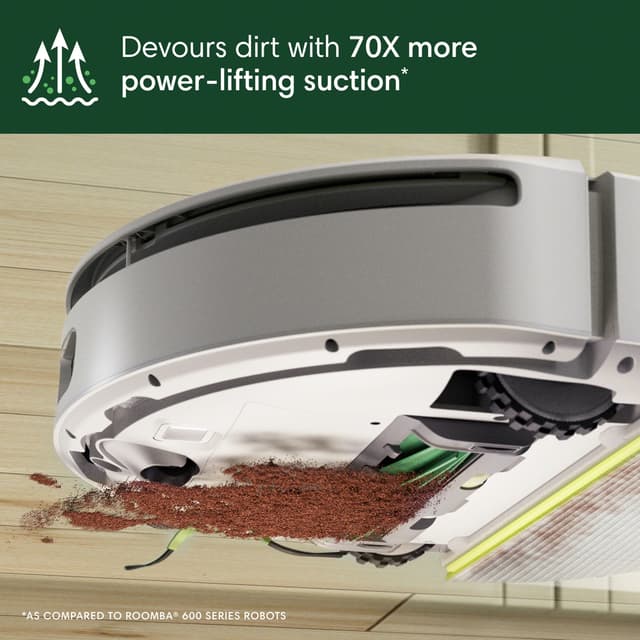 iRobot Roomba Combo 205 rengøringsrobot L121240 (hvid)