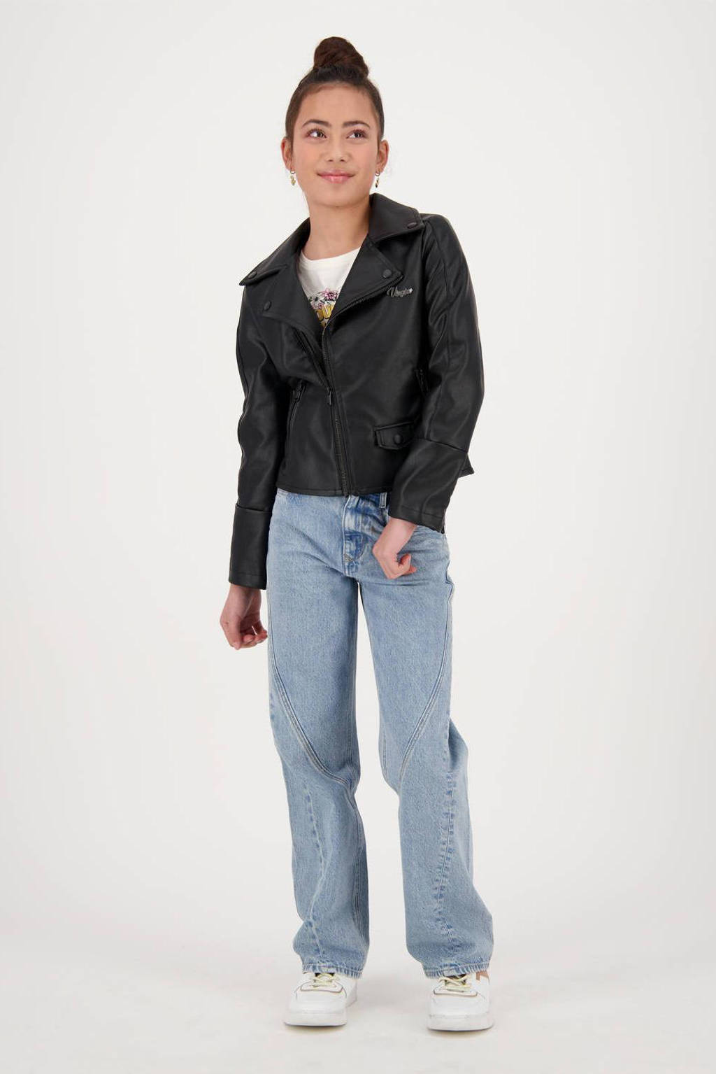 Vingino bikerjack Tiara zwart