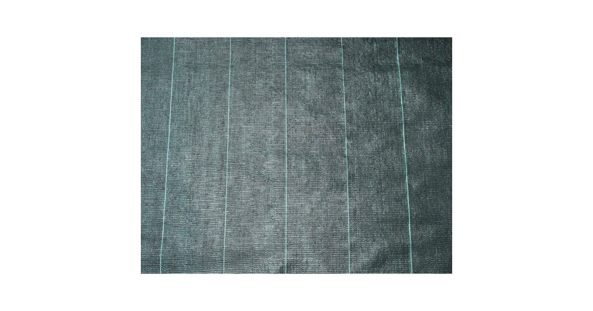NatureGronddoek Incl. pennen grondzeil  (Zwart, 2 x 5m)