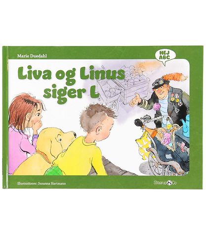 Straarup & Co Buch - Hej ABC - Liva og Linus Siger L - Dänisch