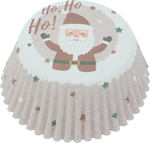 Muffinförmchen Set vier Weihnachtsmotive