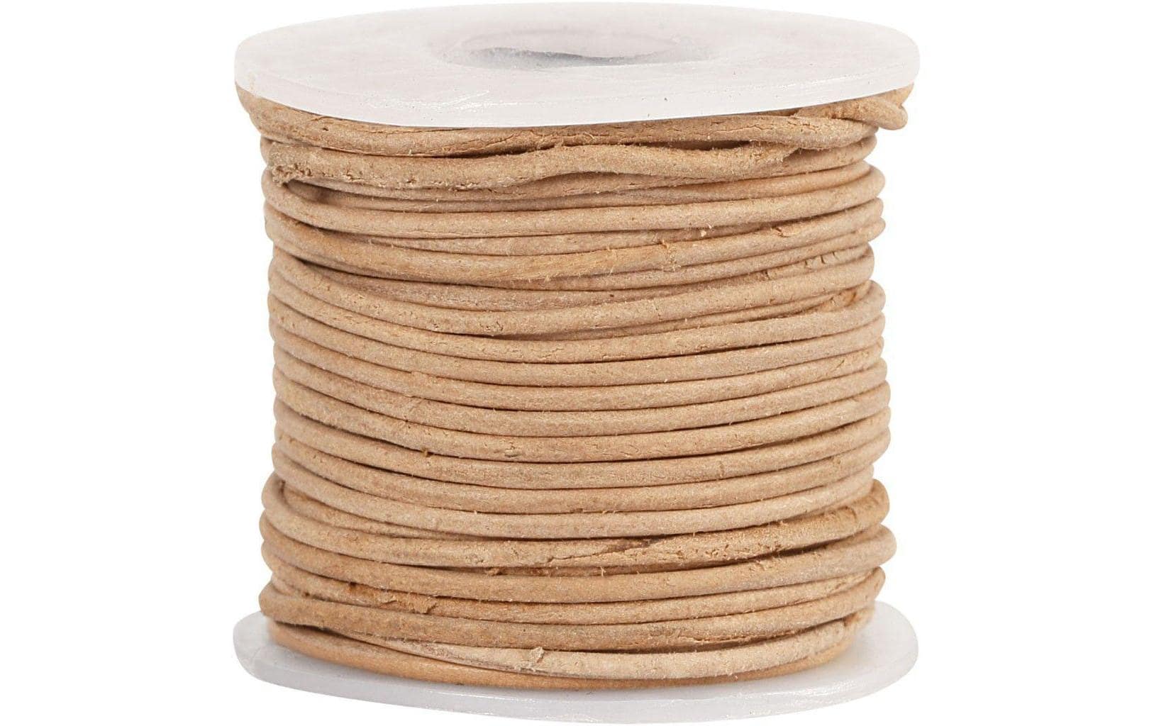 Lederband 1 mm, Beige, 10 mLederband