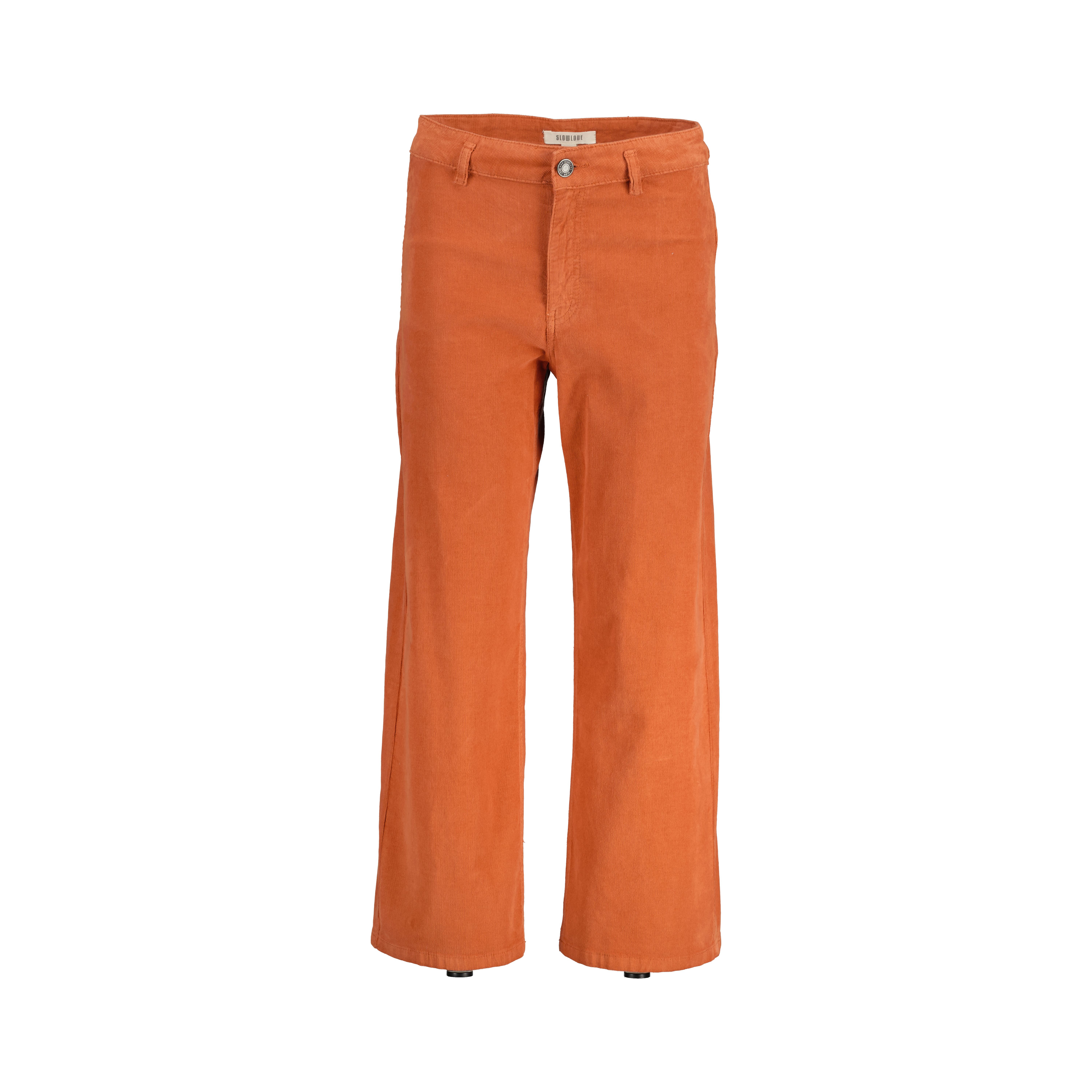 Vaquero palazzo crop - Naranja