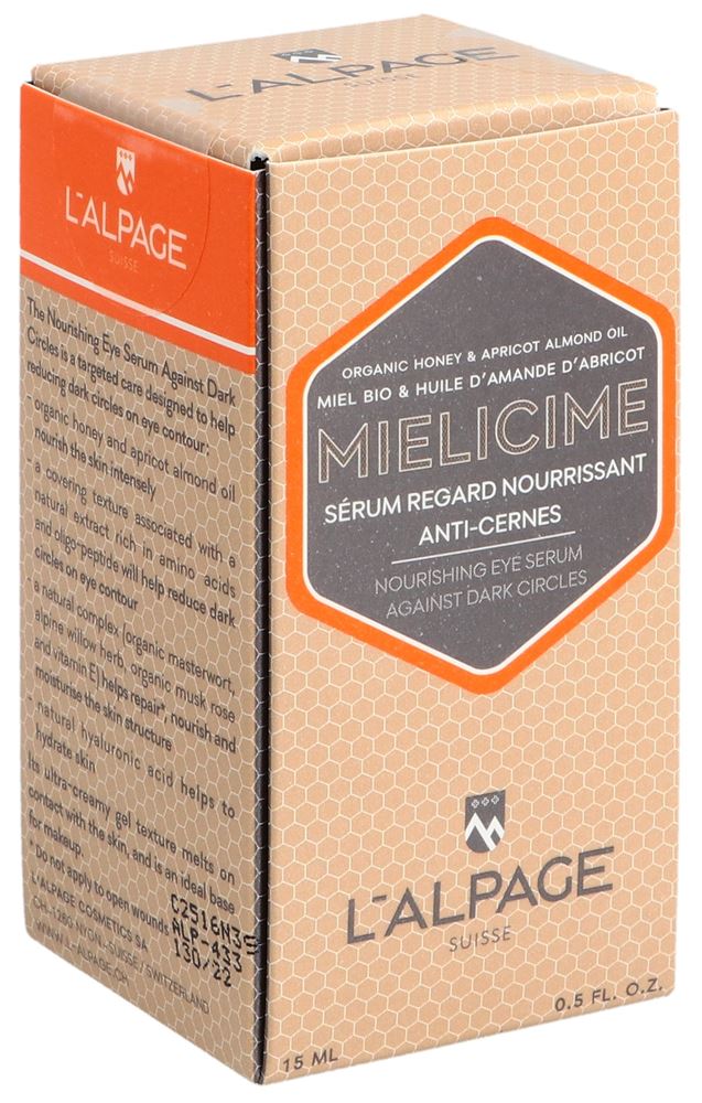 L'ALPAGE Mielicime Serum gegen Augenringe pflegend 15 ml