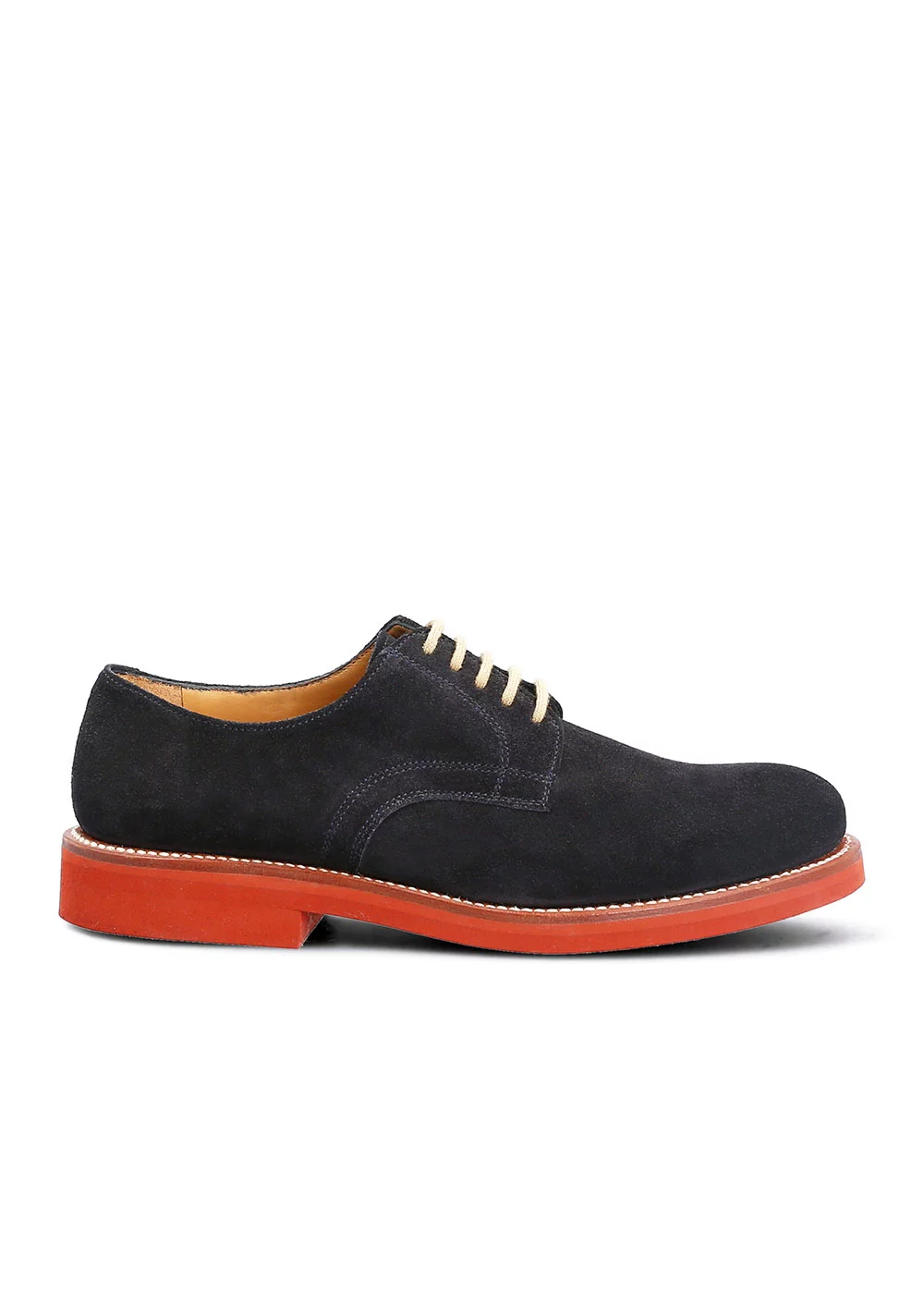 BUCK CUIR VELOURS MARINE