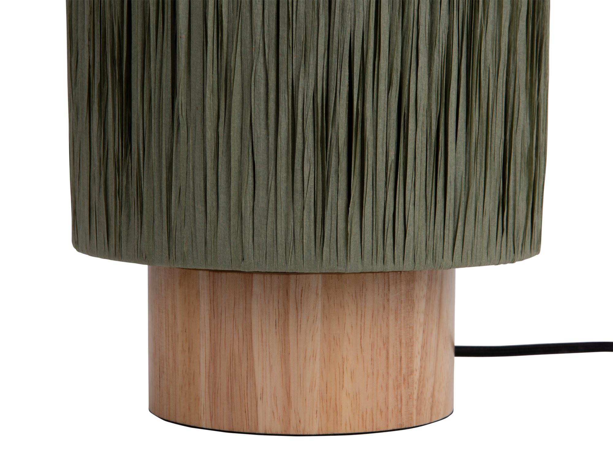 Table lamp Sheer Round grayed jade