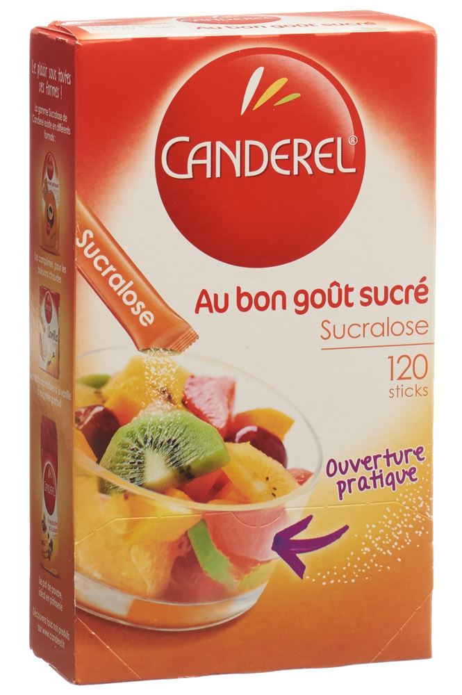 CANDEREL 100% Sucralose<br>120 Stück, Stick