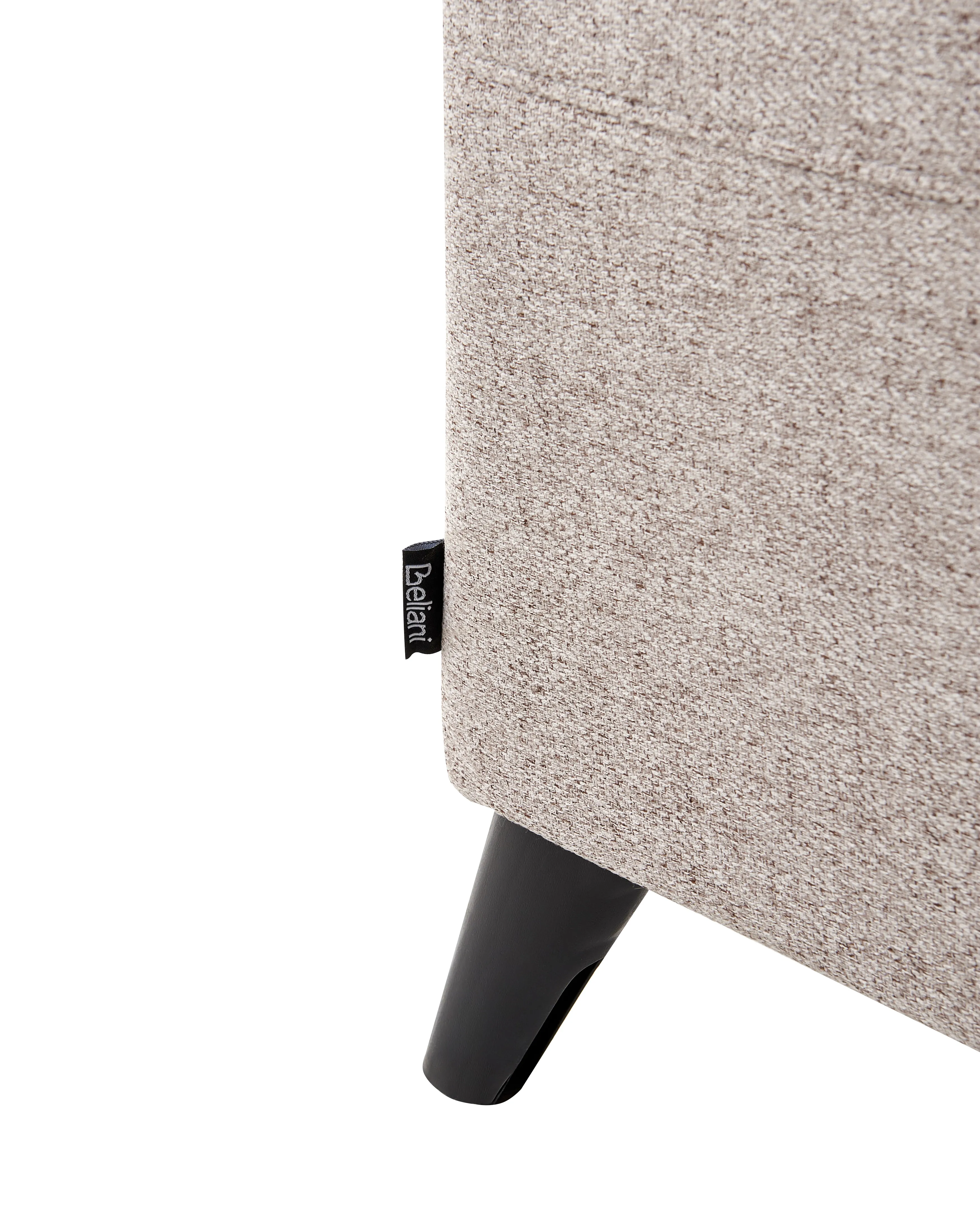 Relaxfauteuil SELVIK inclusief voetensteun Stof Taupe