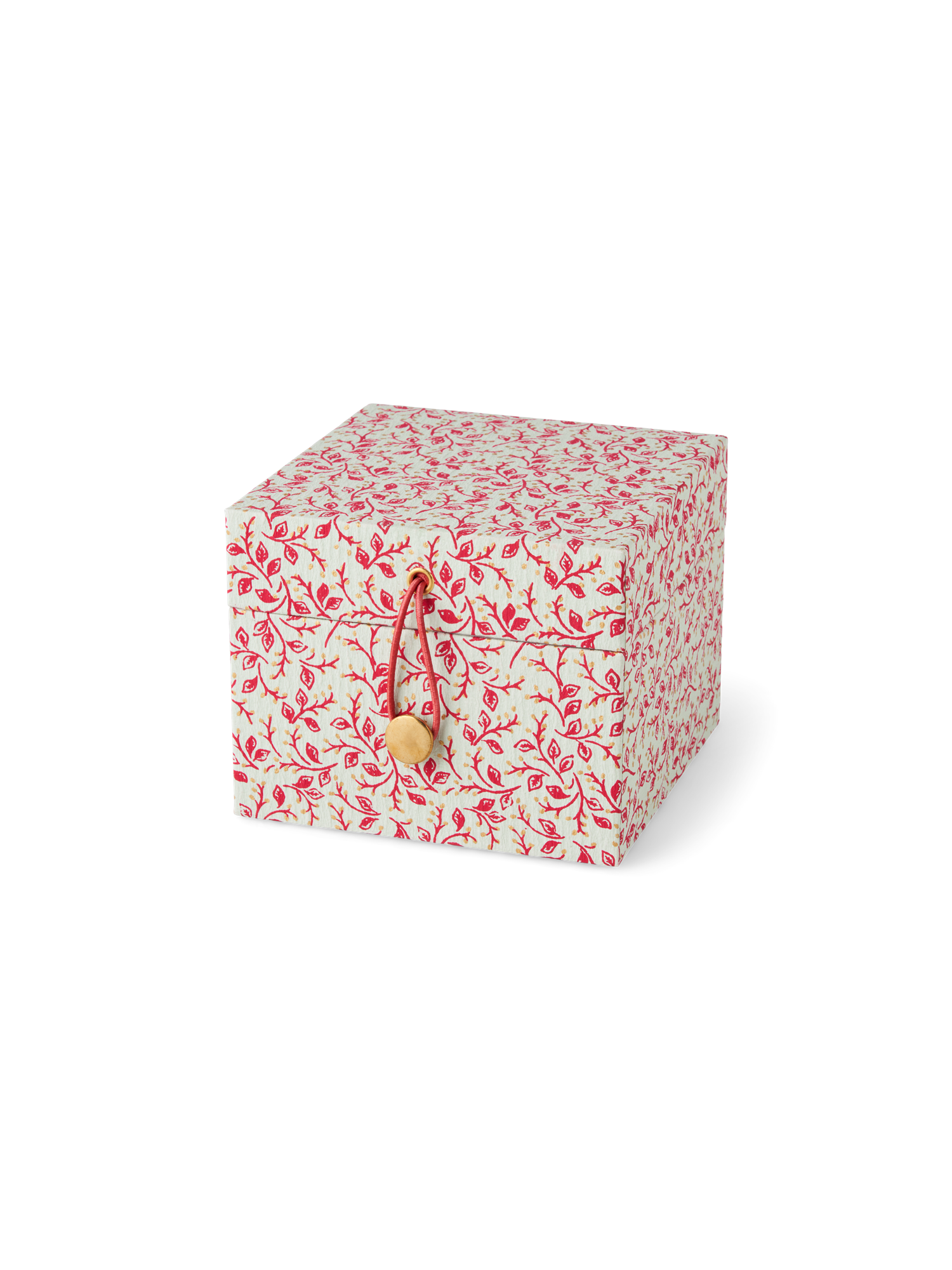 Æske med låg | Papir. Mål 15 x 15 x 12 cm. | Mint