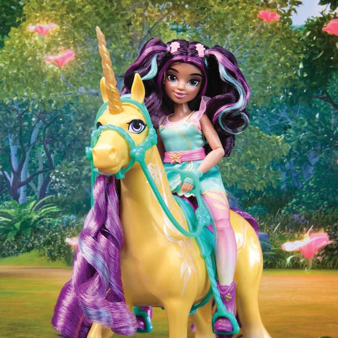 Unicorn Academy - Einhorn Leaf - ca. 28 cm