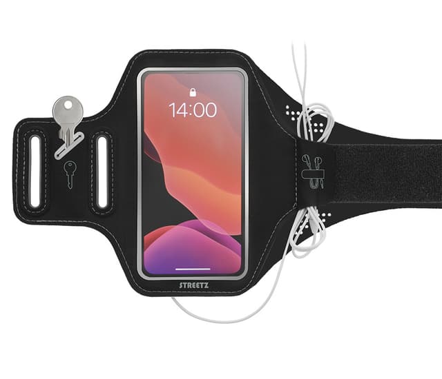 Sport armband reflective fits up to most 6.5