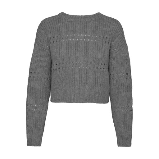 Vero Moda Adelina Short Cardigan, Medium Grey Melange, XL