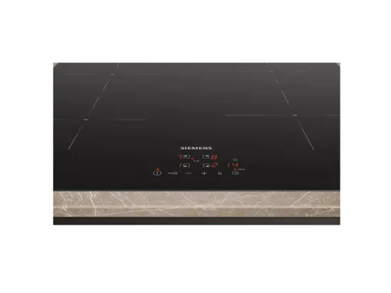 Siemens Table de cuisson induction 60cm 4 foyers 4600w noir - EU611BEB5E