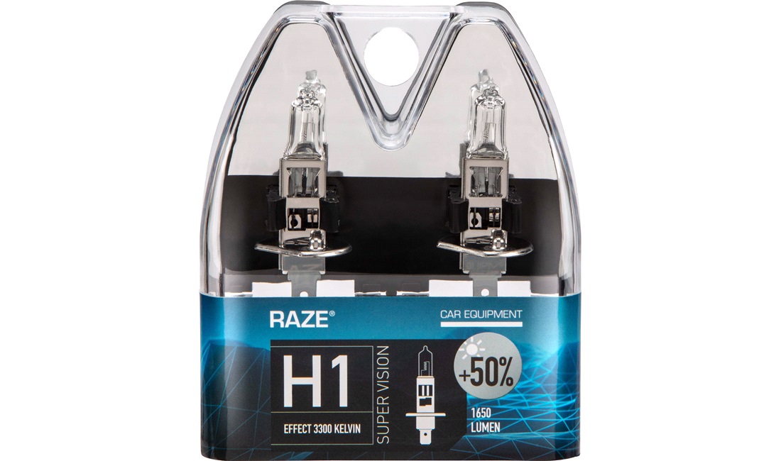 Pæresæt H1 Super Vision +50% - RAZE