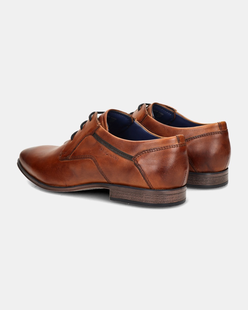 Bugatti Lage nette schoenen  - cognac