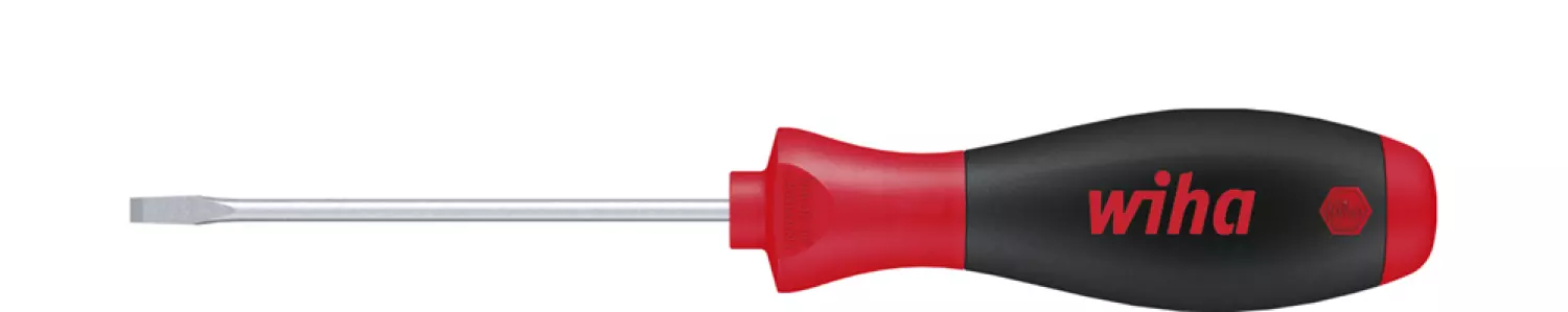 Wiha 302 SoftFinish Schroevendraaier met smalle sleufkop - Sleuf - 3,5 x 100mm