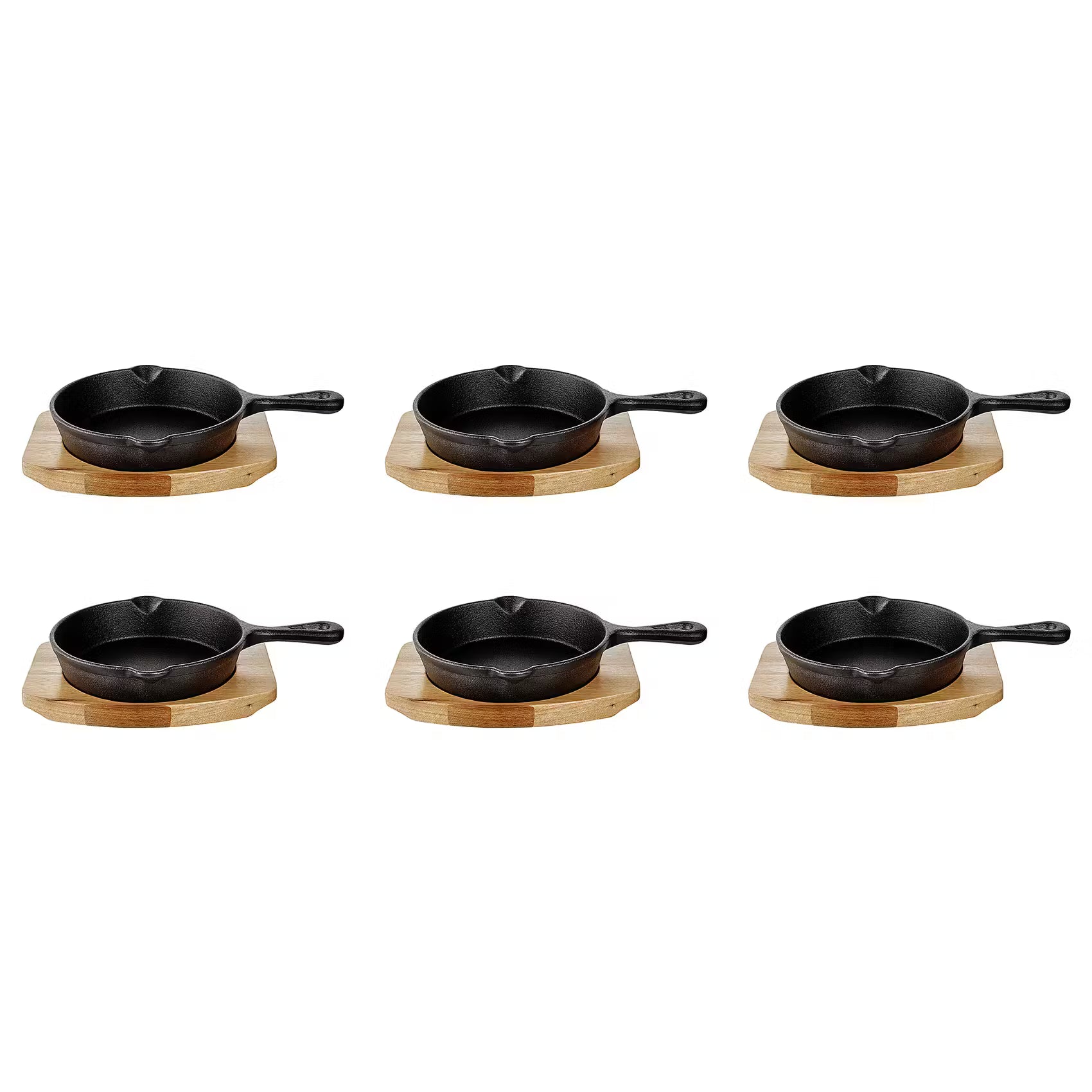 HOT IRON Servierpfanne 6er-Set