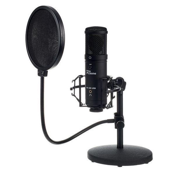 the t.bone SC 420 USB Podcast Bundle