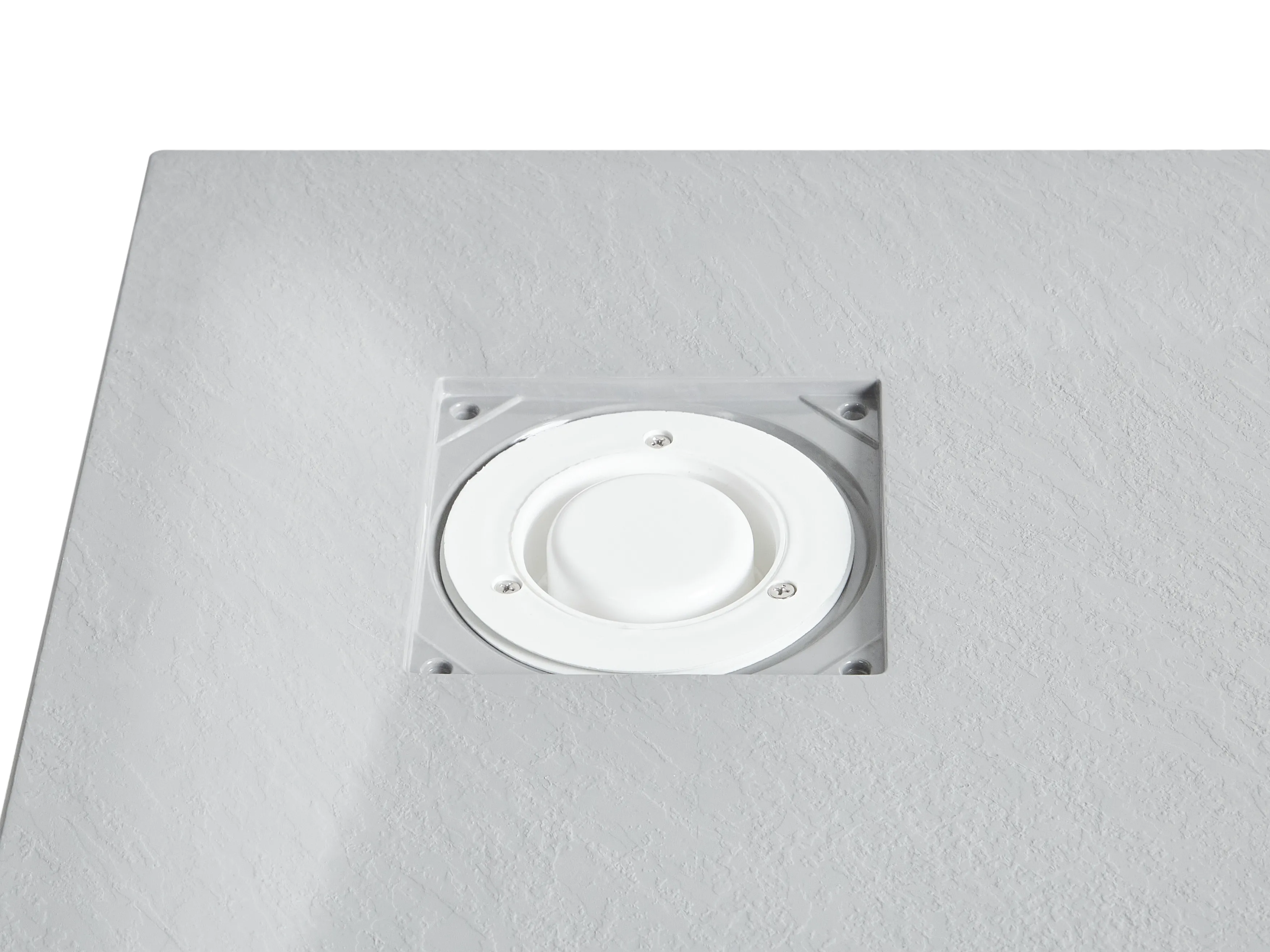 Douchebak PARON 80 x 80 x 3 cm Grijs