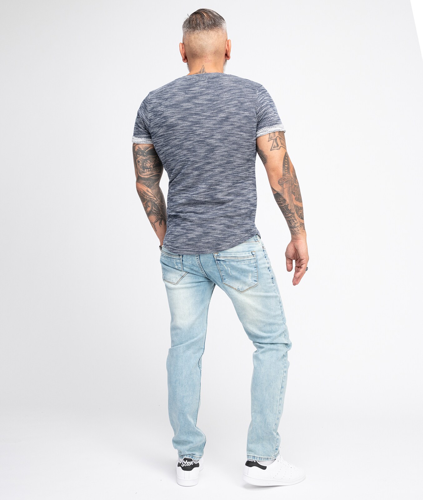 Rock Creek Jeans Regular Fit Used-Look