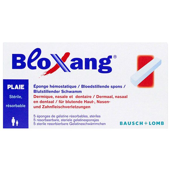 Bloxang 5 éponges hémostatiques