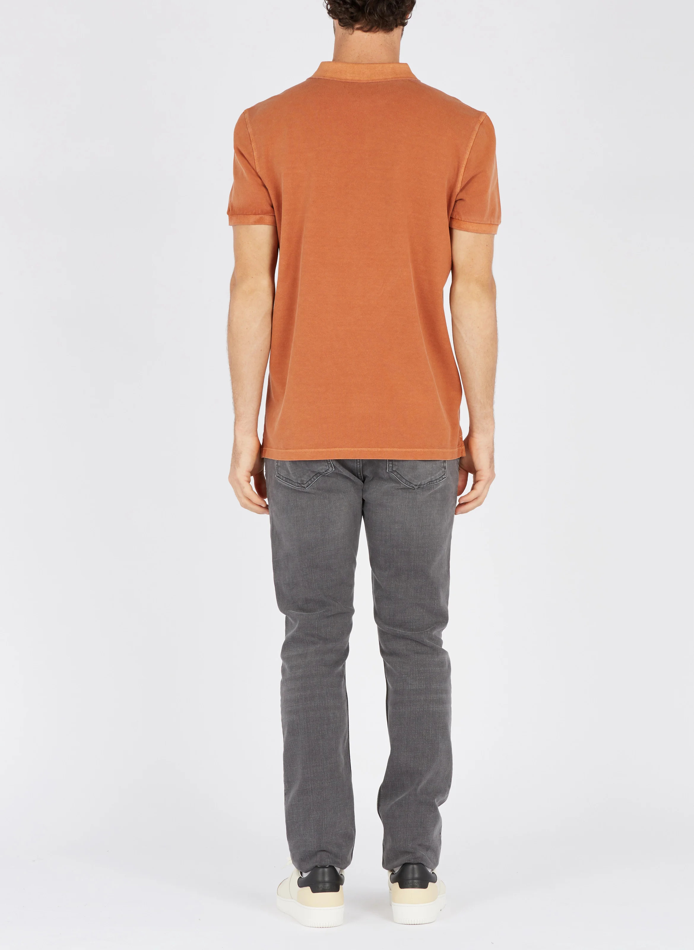 Jean slim taille normale en coton stretch | Gris