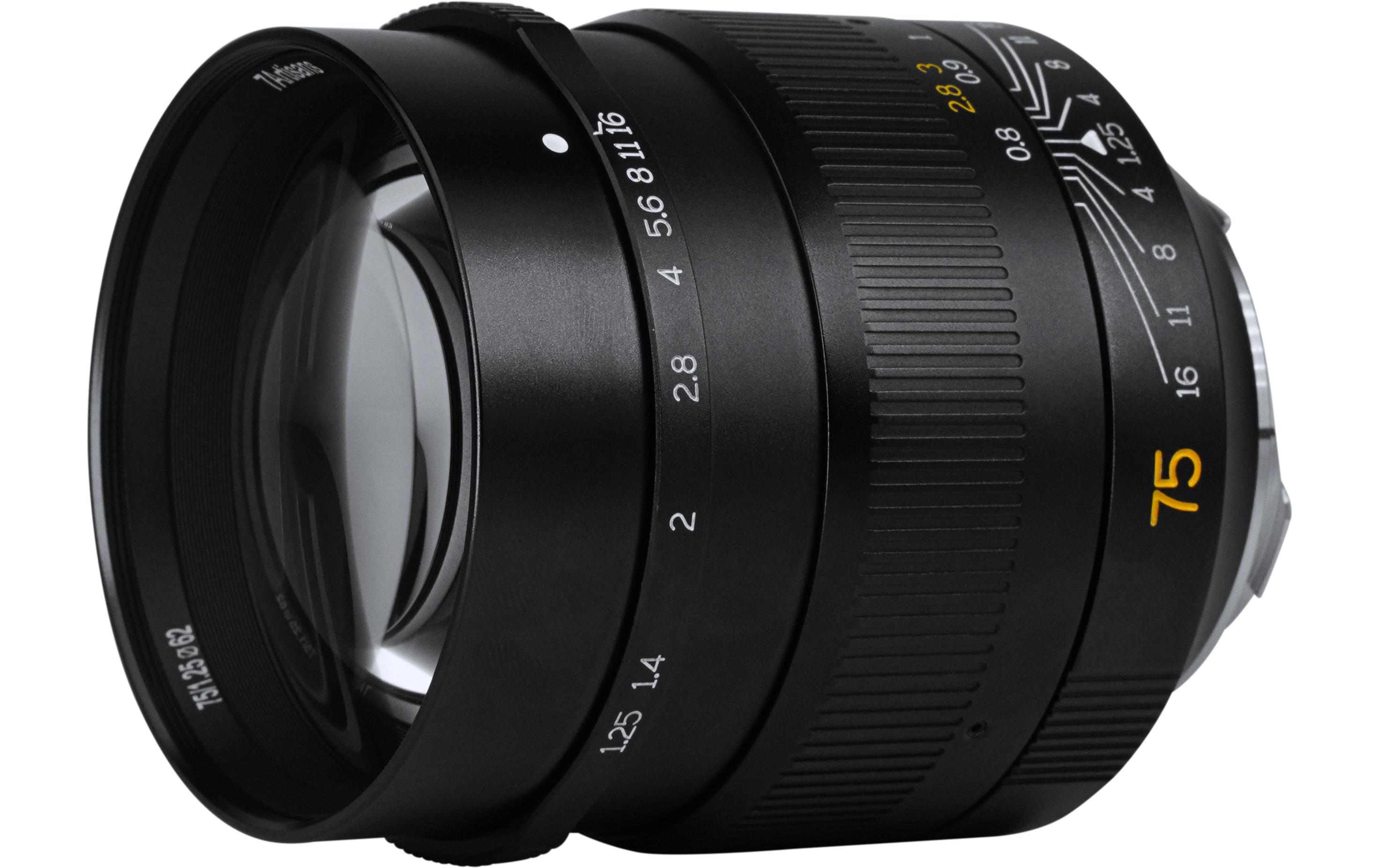 Festbrennweite 75mm F/1.25 – Leica M<br>Schnelles Objektiv im Portraitbereich