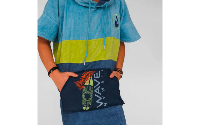 Wave Hawaii Cotton Kapalua Unisex Poncho