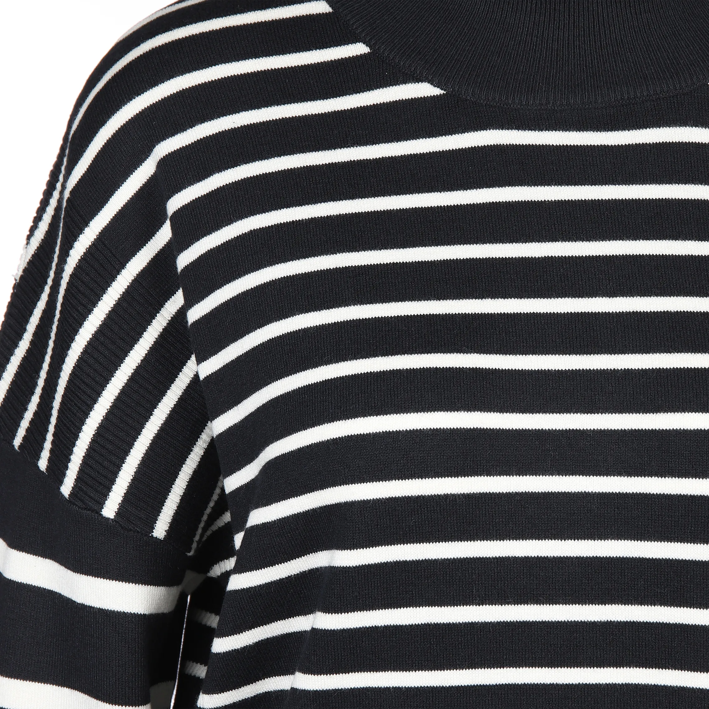 Damen Pullover mit Rippdetails