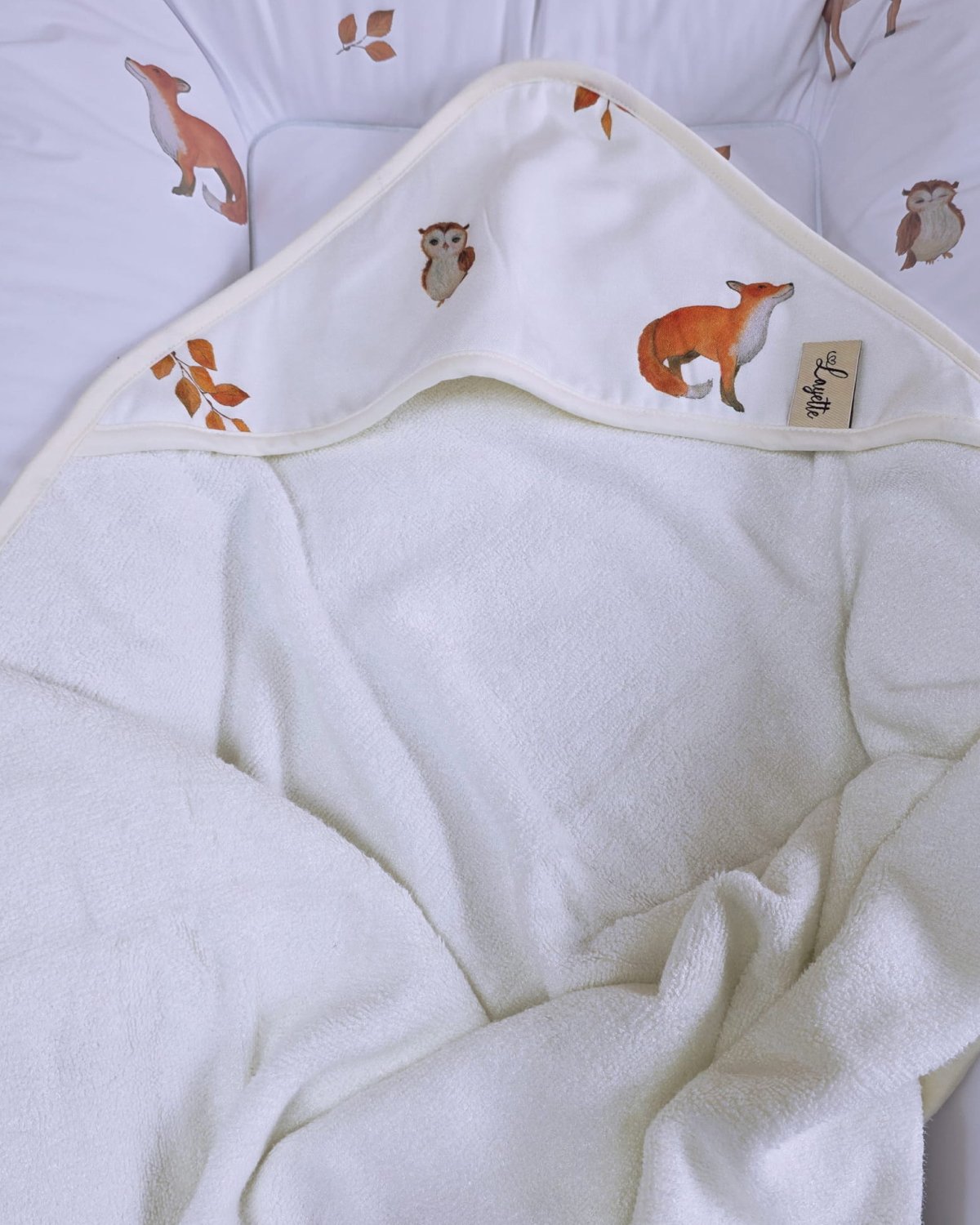 Badehåndkle Baby – 100% Bambus – 85x85cm