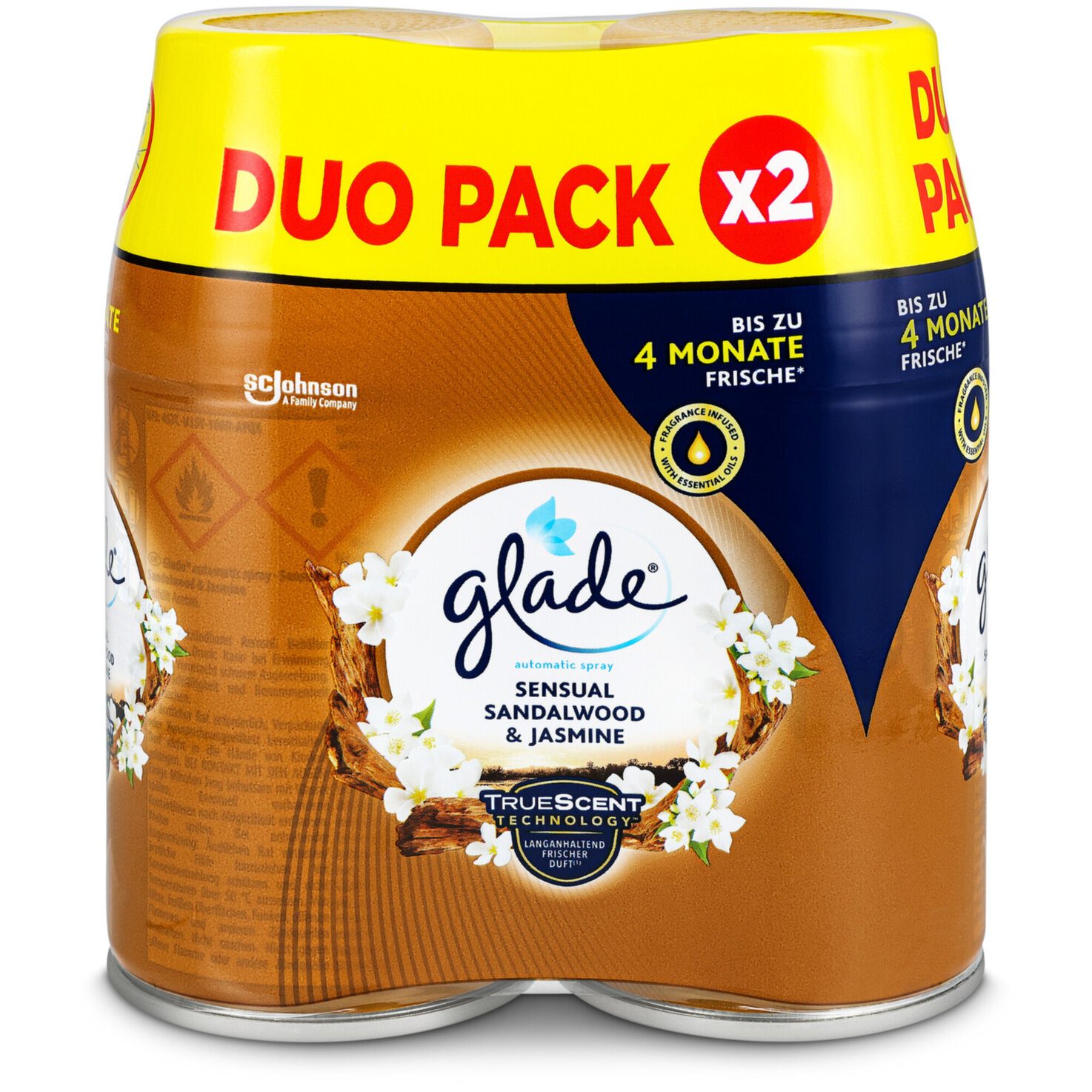 Glade Spray Reffil Sandalwood 2x269ml