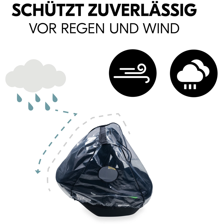 hauck Universal Regenschutz für die Babyschale
