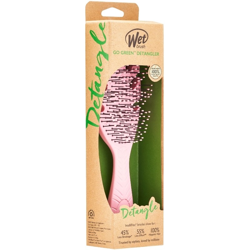 Wet Brush Go Green Detangler - Pale Pink