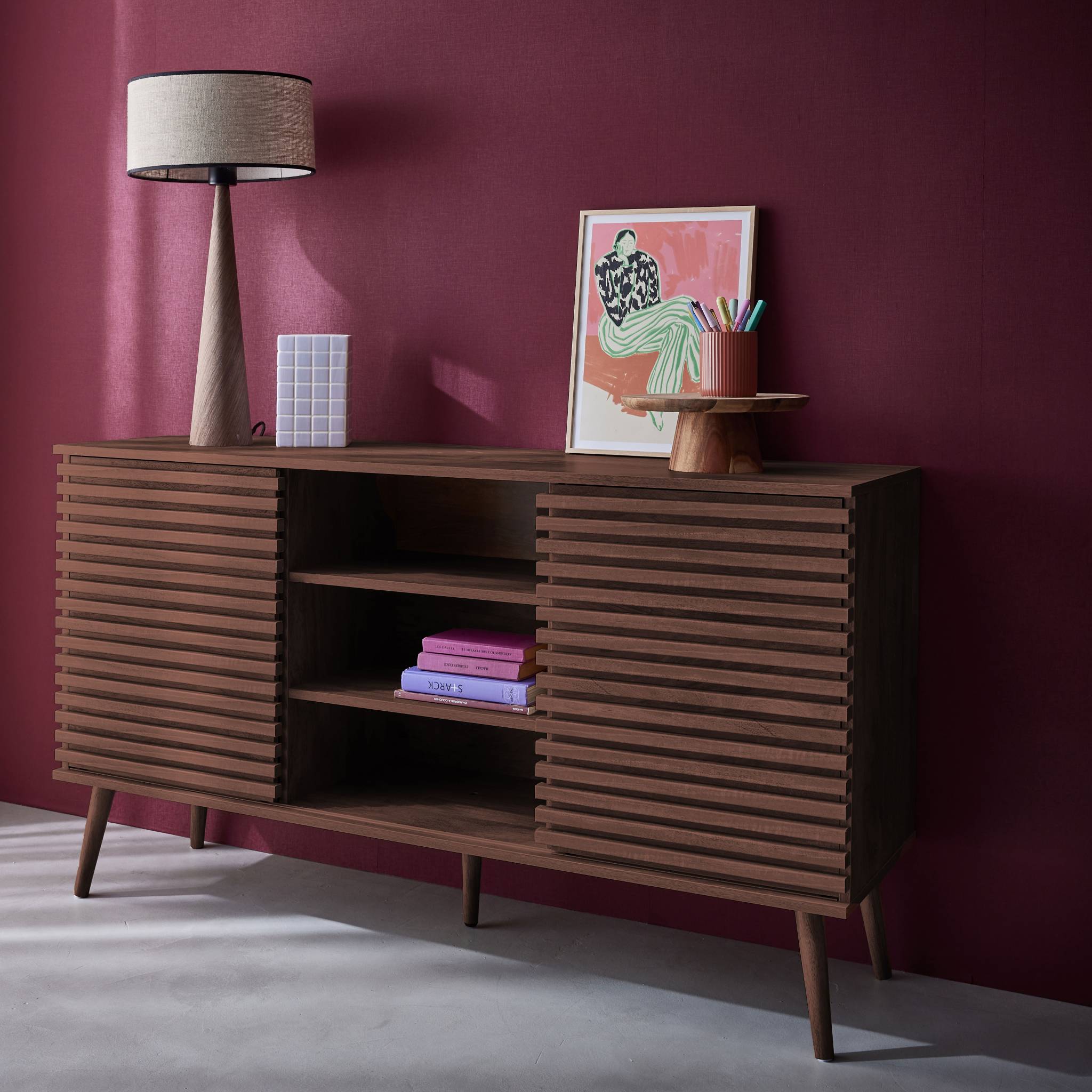 sweeek - Dressoir, B140 x D39 x H79cm