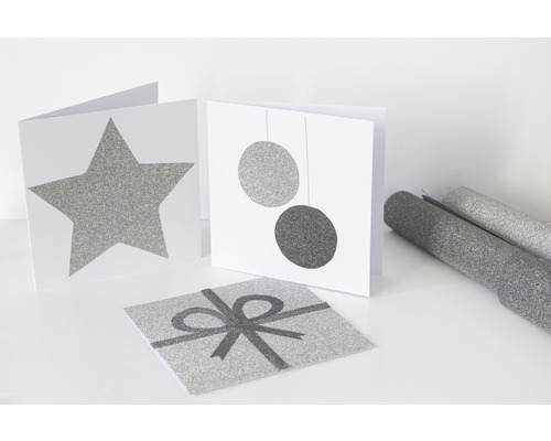 dc-fix® plakfolie metallic glitter antraciet mat 45x150 cm