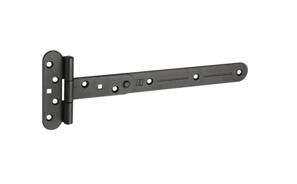 T-HENGSEL PN BESLAG DESIGN 120X308 MM SORT