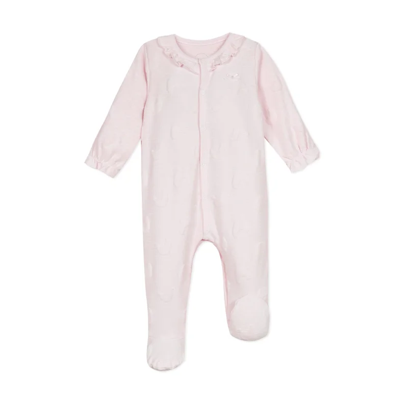 Dors-bien bébé fille rose en velours dévoré naissance Absorba Aucune nuance